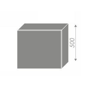 PLATINUM, skříňka horní na digestoř W8 60, korpus: grey, barva: white