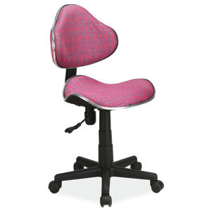Kancelářská židle Q-G2 růžový vzor