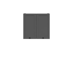 JAMISON, skříňka horní 80 cm, bílá/grafit