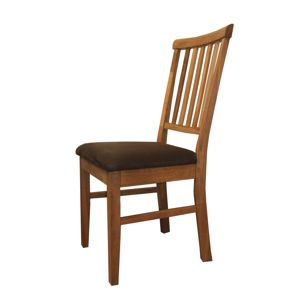 Polstrovaná židle BANGETA, dub