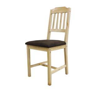 Polstrovaná židle 8868, masiv borovice