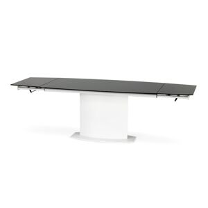 Rozkládací stůl MIRAH, černá/bílá