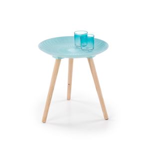 Odkládací stolek BINGO, světle modrá