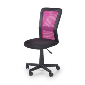 Dětská židle COSMO, černá/růžová