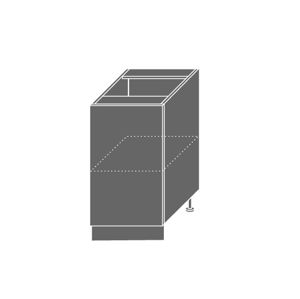 TITANIUM, skříňka dolní D1D 45, korpus: grey, barva: fino černé