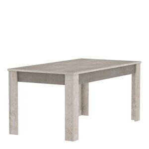 Jídelní stůl DETLEFA, champagne dub/beton béžová