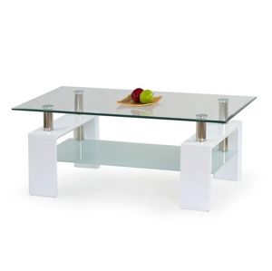 Konferenční stolek DIANA H, bílý