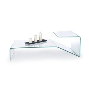 Konferenční stolek ESPERA, čiré sklo