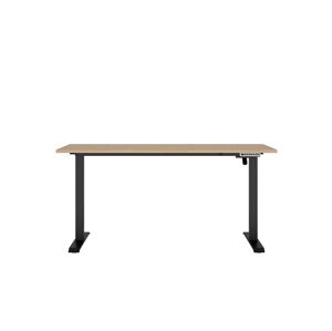 Elektricky polohovatelný psací stůl BELLARMINO 160x70 cm, dub artisan