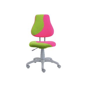Dětská židle FUXO S, růžová/zelená