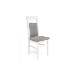 Jídelní židle MUFRID 2, světle šedá/bílá