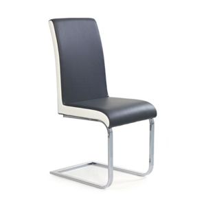 Židle K-103, šedá/bílá