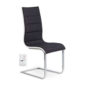 Židle K-105, černá/bílá
