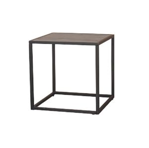 LAWALAUT 1 odkládací stolek, dub/černá