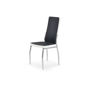 Židle K-210, černá/bílá