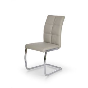Jídelní židle K-228, světle šedá
