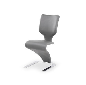 Jídelní židle K-301, šedá/světle šedá