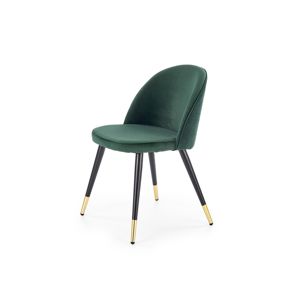 Jídelní židle POSONIUM, tmavě zelená