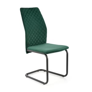 Jídelní židle AMADI, tmavě zelená