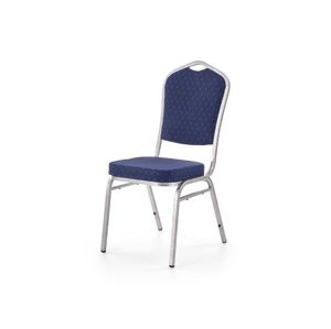Stohovatelná židle K-68, modrá