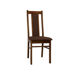 Židle MONEDULA, samoa king/hnědá látka