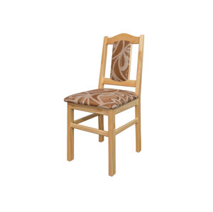 Jídelní židle MELOPAR, masiv borovice, moření: …
