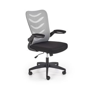 Kancelářská židle BENICIA, černo-šedá