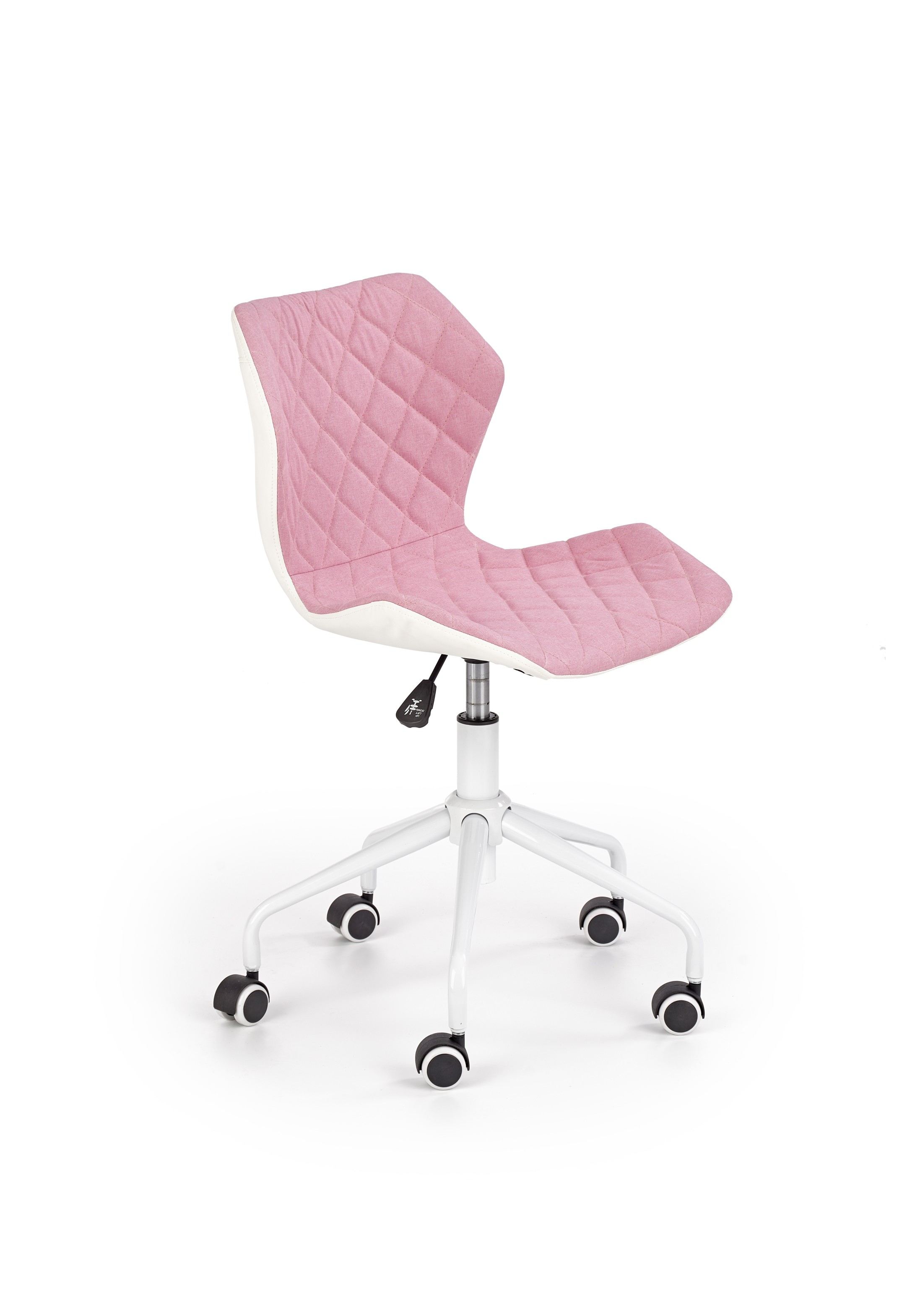 Dětská kancelářská židle MATRIX 3, růžovo-bílá