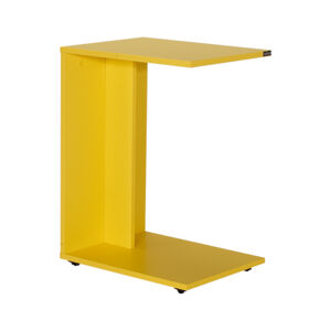 Odkládací stolek NUPTSE, žlutý DOPRODEJ