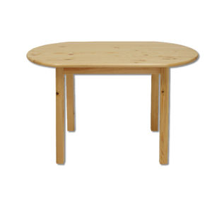 Jídelní stůl MEŠENT, 115x75x75 cm, masiv borovice, moření: …