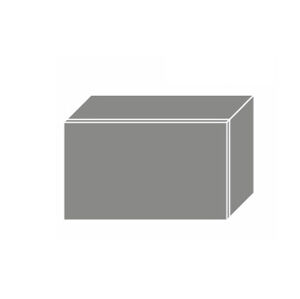 TITANIUM, horní skříňka W4b 60 AV HK, korpus: bílý, barva: fino černé