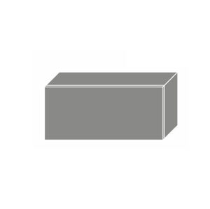 TITANIUM, horní skříňka W4b 80 AV HK, korpus: bílý, barva: fino černé