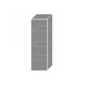 TITANIUM, skříňka horní W4 30, korpus: grey, barva: fino černé