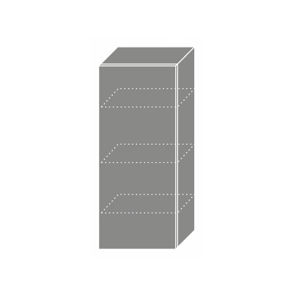 TITANIUM, skříňka horní W4 40, korpus: grey, barva: fino černé