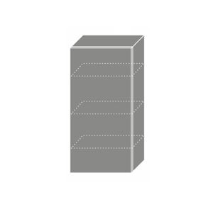 TITANIUM, skříňka horní W4 50, korpus: grey, barva: fino černé