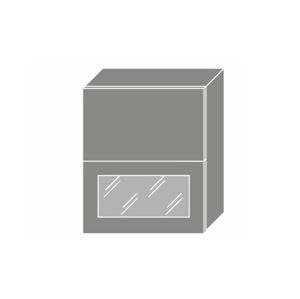 TITANIUM, horní skříňka W8B 60 AV WKF, korpus: grey, barva: fino černé