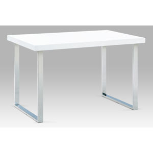 Jídelní stůl A770 WT kov/bílý lak