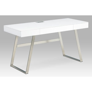 Kancelářský stůl 140x60 APC-601 WT, bílý mat