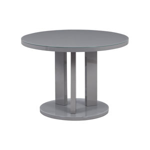Kulatý jídelní stůl průměr 108 cm AT-4003 GREY, šedá