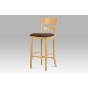 Barová židle BEZ SEDÁKU AUB-5527 OAK1, bělený dub