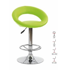 Barová židle ZH-15, zelená