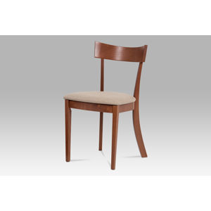 Jídelní židle BC-3333 TR3, krémová/třešeň