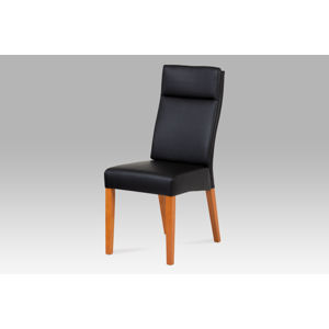 Jídelní židle BE22bk TR2, černá/třešeň