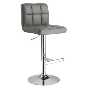 Barová židle KROKUS C-105 šedá