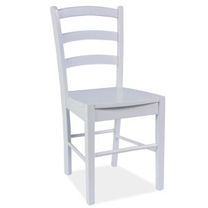 Jídelní dřevěná židle CD-38, bílá