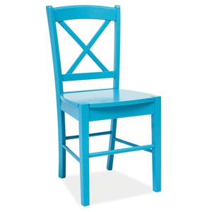 Jídelní židle AVERKIO, modrá