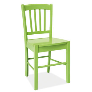 Jídelní dřevěná židle CD-57, zelená