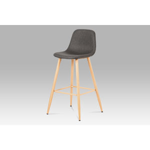 Barová židle CTB-111 GREY2, šedá/buk