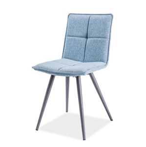 Jídelní čalouněná židle DARIO, modrá
