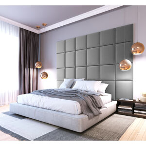 Dekorační nástěnný panel MATEO 240x180 cm, světle šedá
